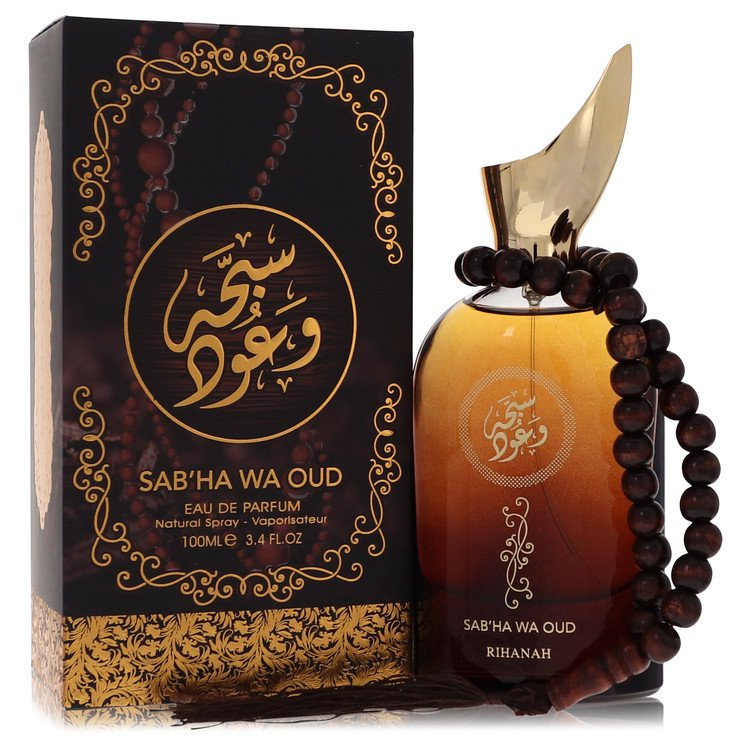 Sabha Wa Oud by Rihanah Eau De Parfum Spray (Unisex) 3.4 oz