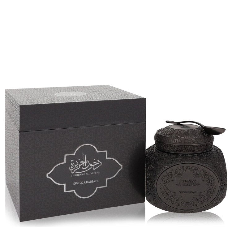 Swiss Arabian Bakhoor Dukhoon Al Jazeera by Swiss Arabian Bakhoor Incense (Unisex) 70 grams