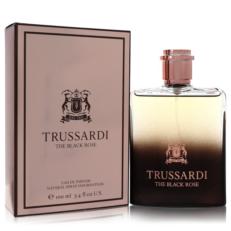 The Black Rose by Trussardi Eau De Parfum Spray (Unisex) 3.3 oz