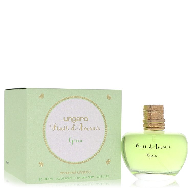 Ungaro Fruit D'amour Green by Ungaro Eau De Toilette Spray 3.4 oz