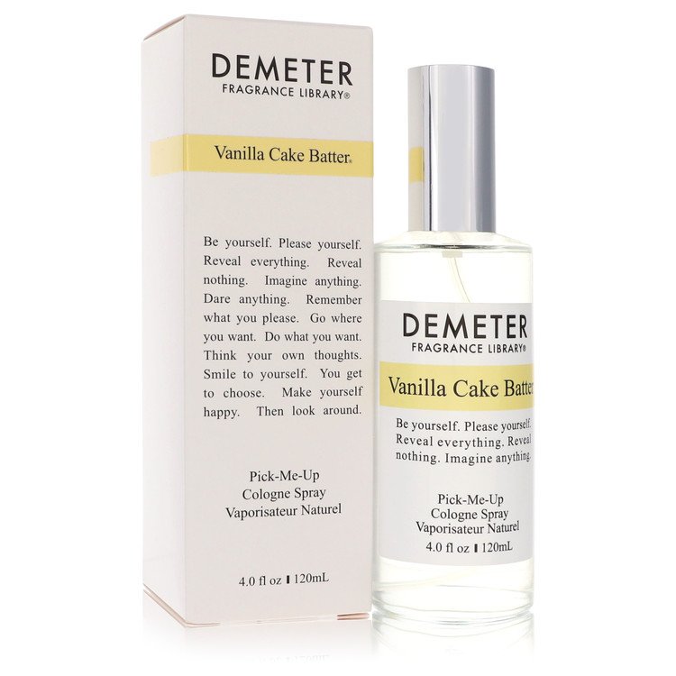 Demeter Vanilla Cake Batter by Demeter Cologne Spray 4 oz