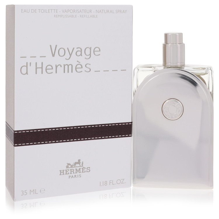 Voyage D'Hermes by Hermes Eau De Toilette Spray Refillable (Unisex) 1.18 oz