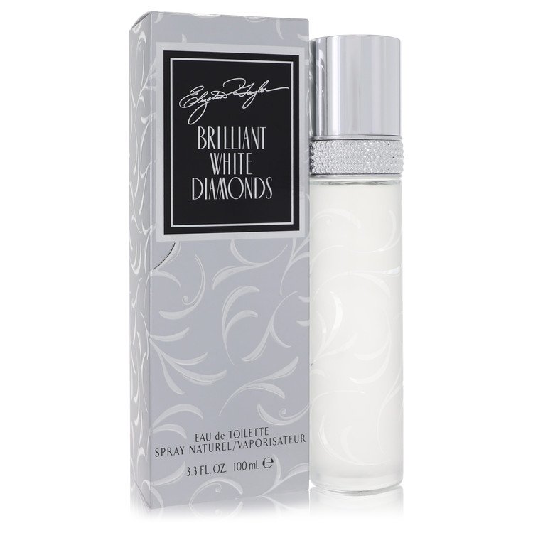 White Diamonds Brilliant by Elizabeth Taylor Eau De Toilette Spray 3.3 oz