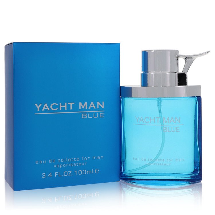 Yacht Man Blue by Myrurgia Eau De Toilette Spray 3.4 oz