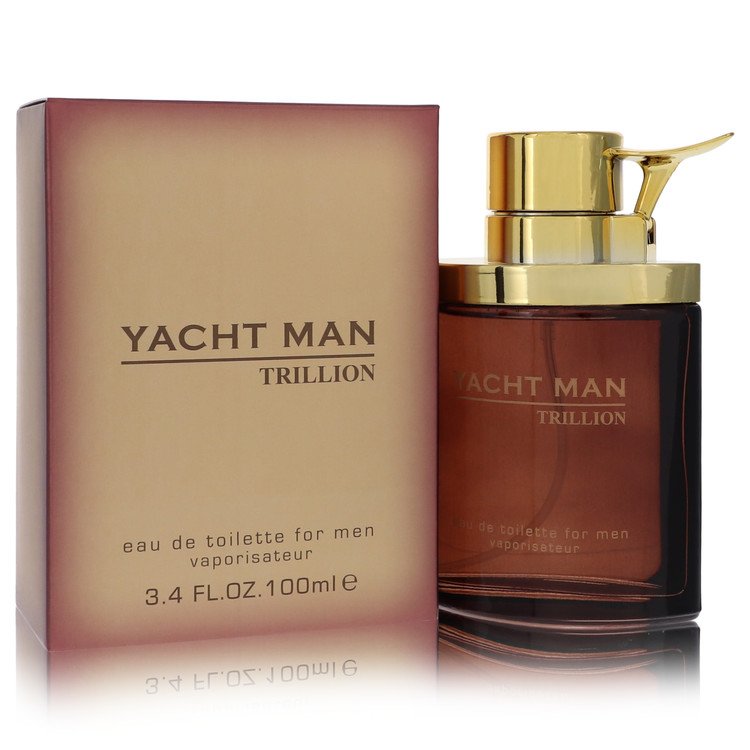 Yacht Man Trillion by Myrurgia Eau De Toilette Spray 3.4 oz